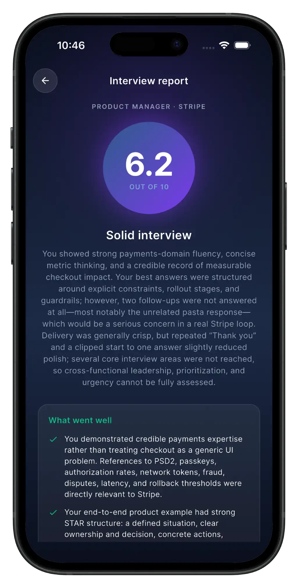 JobJitsu mobile app screen 3